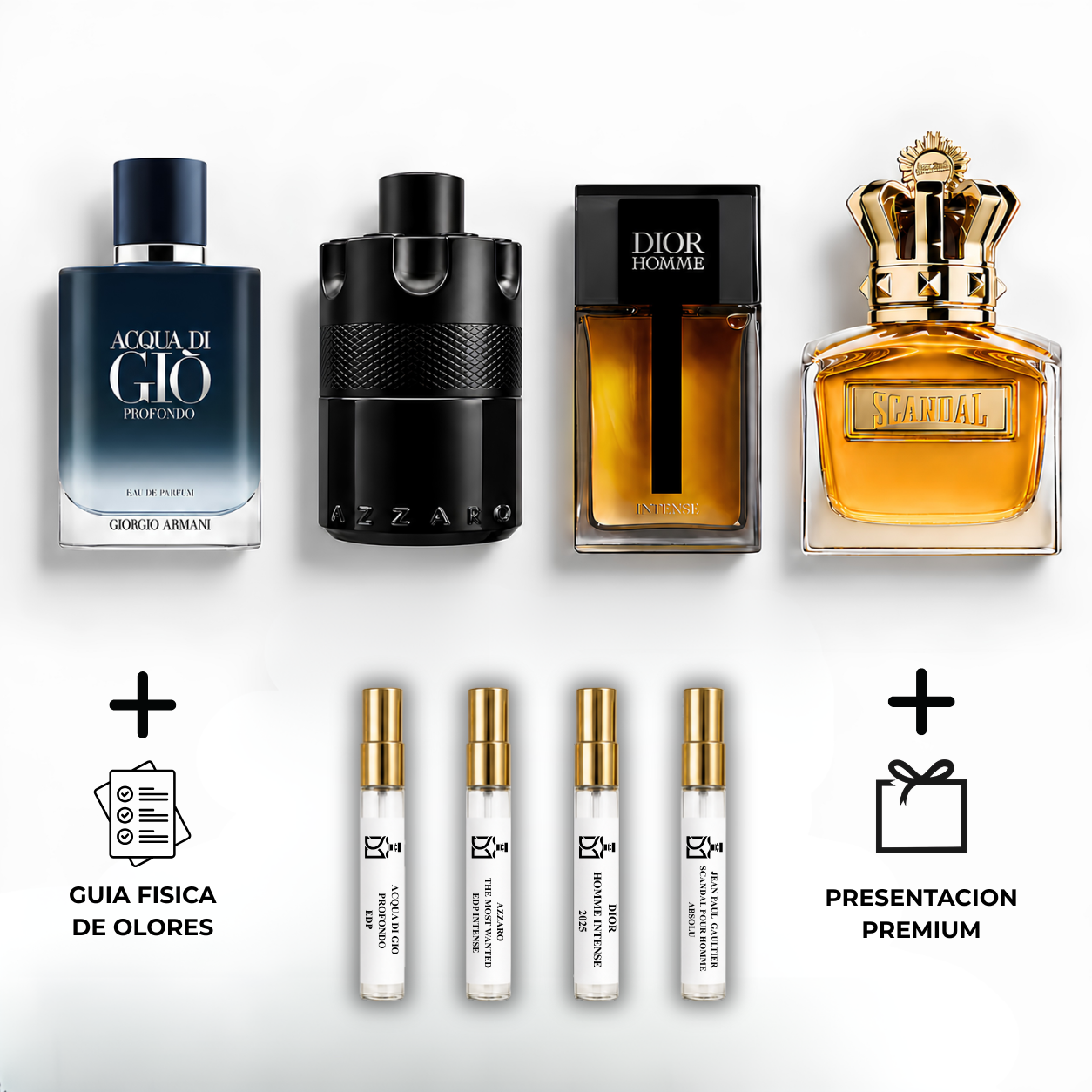 Combo DESCUBRIMIENTO Masculino — 4 estilos para encontrar el tuyo