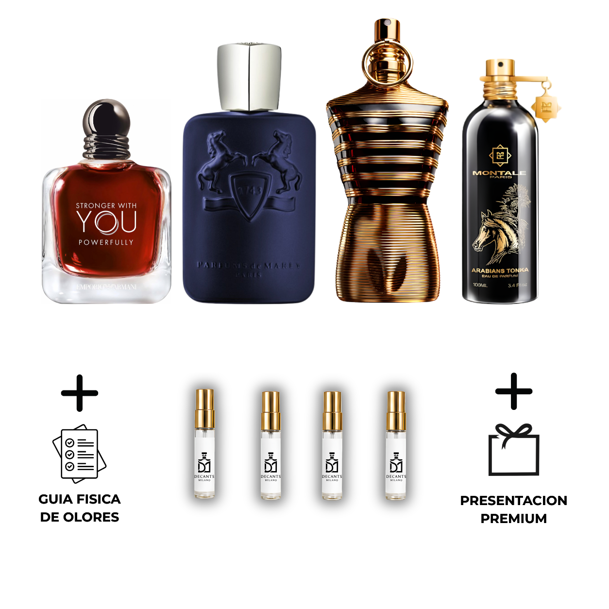 Combo DE LA TEMPORADA Masculino — los 4 del momento