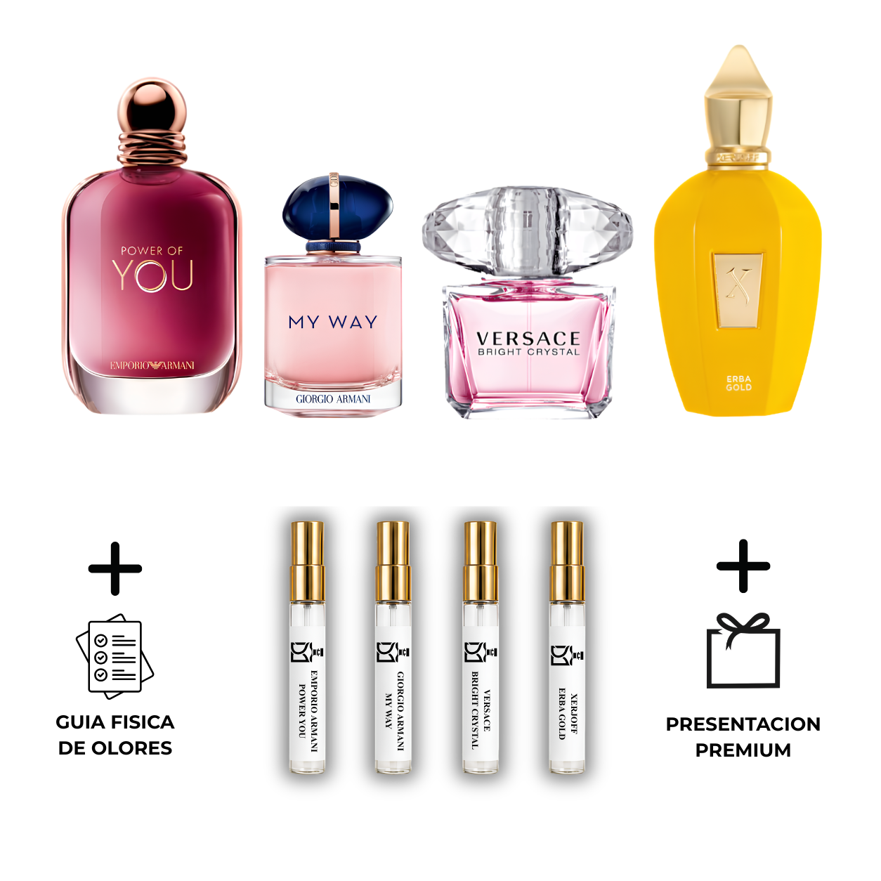 Combo DESCUBRIMIENTO Femenino — 4 estilos para encontrar el tuyo