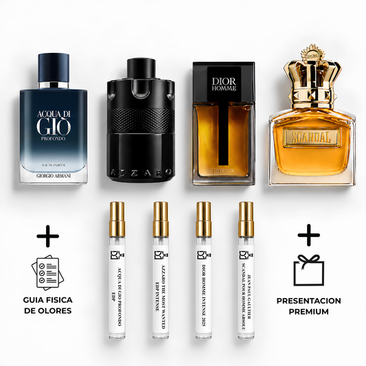 Combo DESCUBRIMIENTO Masculino — 4 estilos para encontrar el tuyo