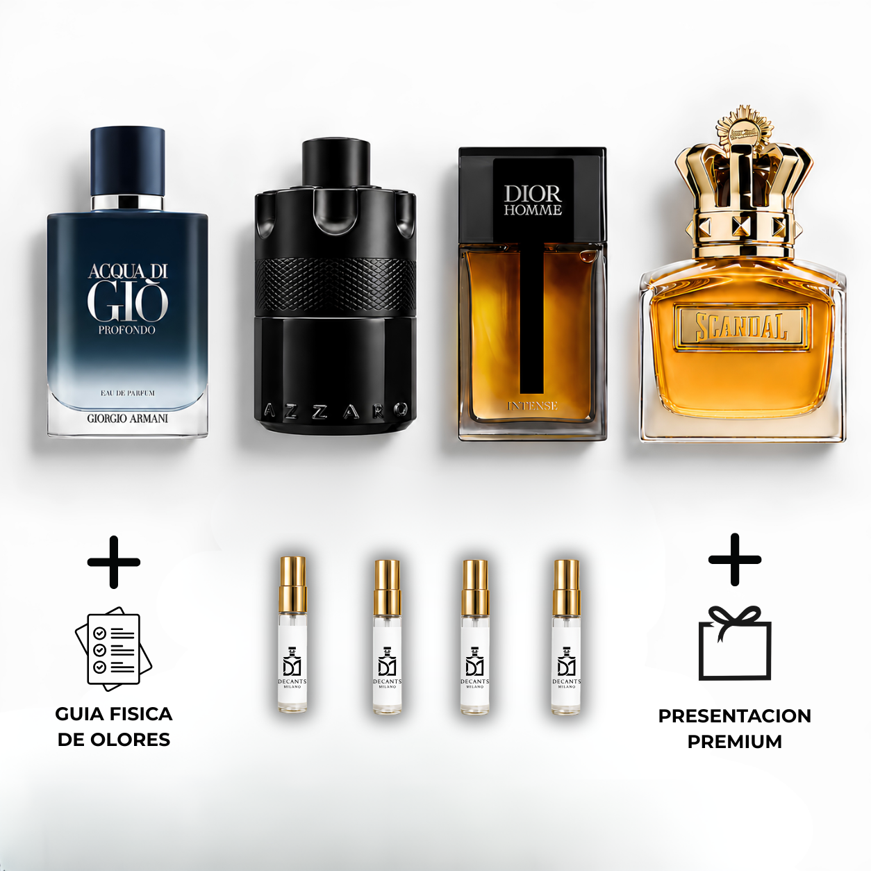 Combo DESCUBRIMIENTO Masculino — 4 estilos para encontrar el tuyo