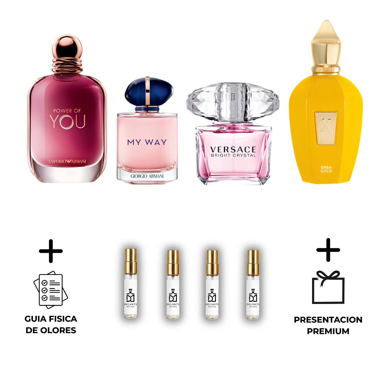 Combo DESCUBRIMIENTO Femenino — 4 estilos para encontrar el tuyo