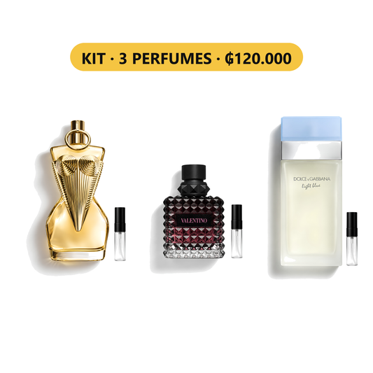 Kit para Ella: 3 perfumes por ₲120.000